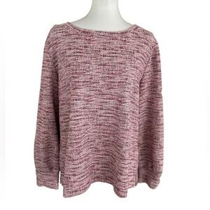 Talbots tweed sweater